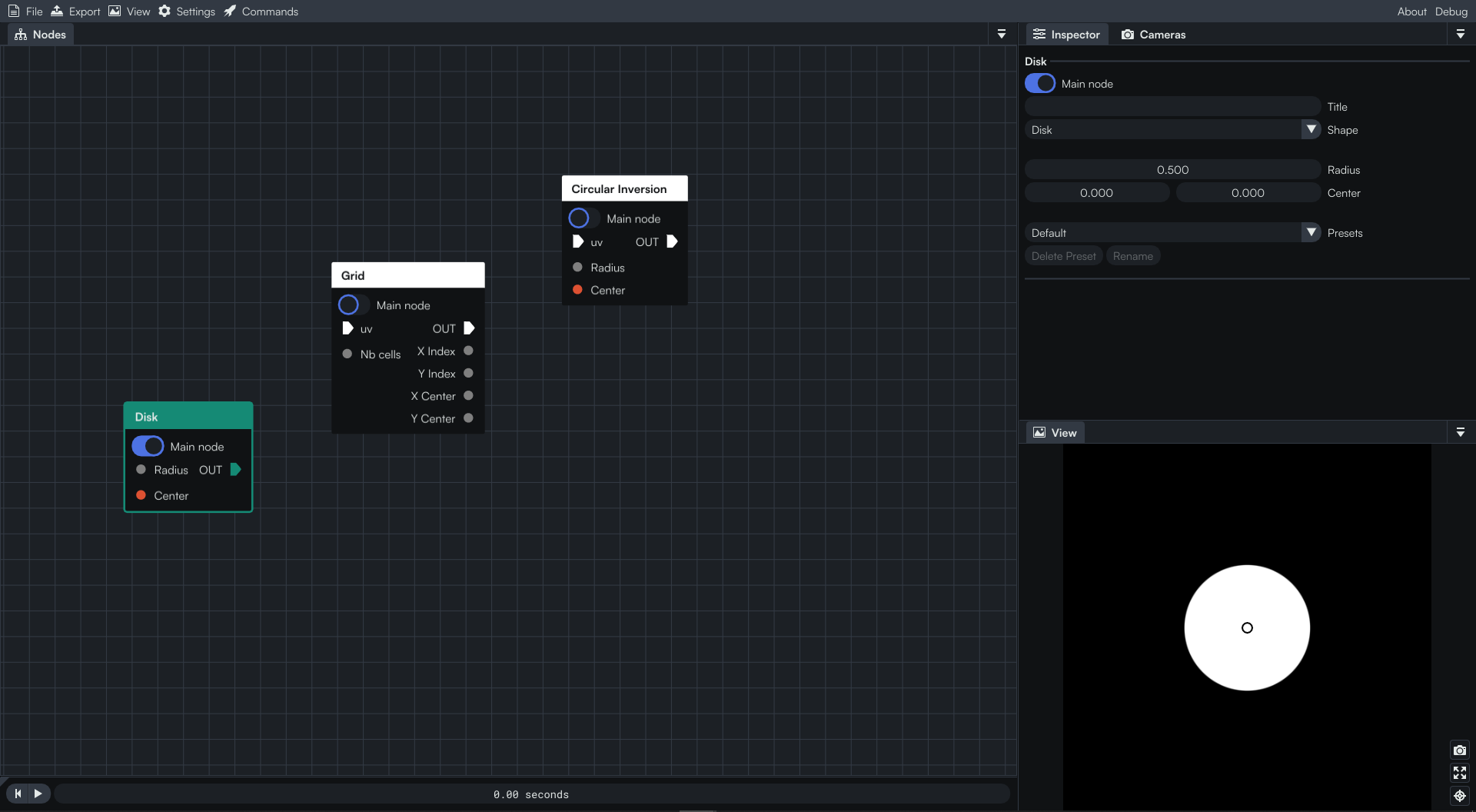 Active node