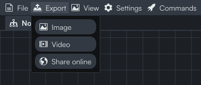 Export Menu