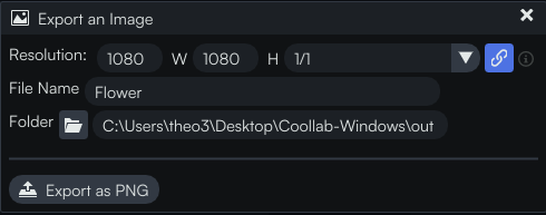 Export Window