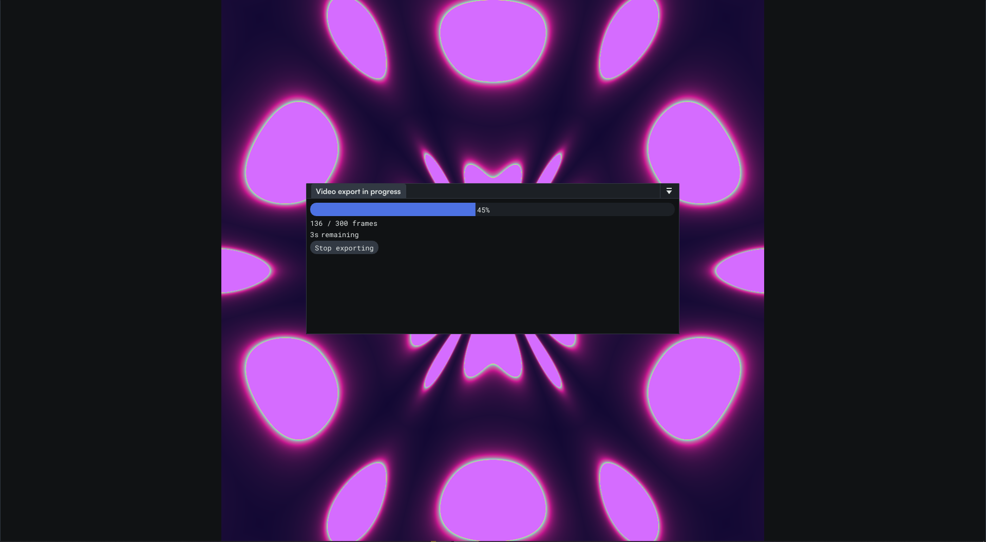 Ongoing Export
