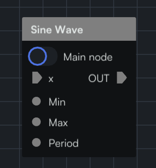 Sine Wave Node