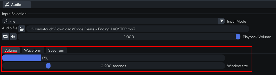 feature volume