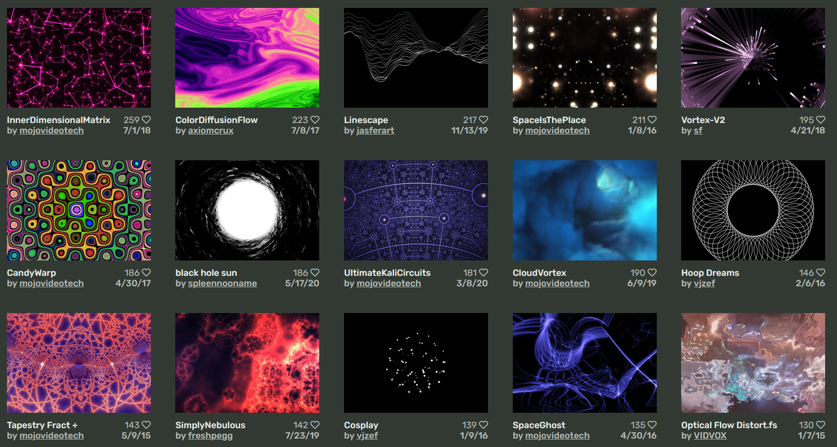Hundreds of new effects, thanks to ISF 🔥